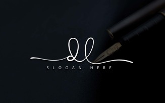 Creative Photography DL Letter Logo Design
