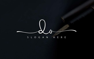 Creative Photography DO Letter Logo Design