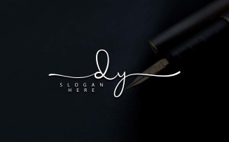 Creative Photography DY Letter Logo Design