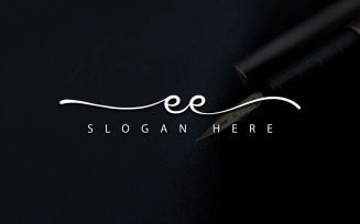 Creative Photography EE Letter Logo Design