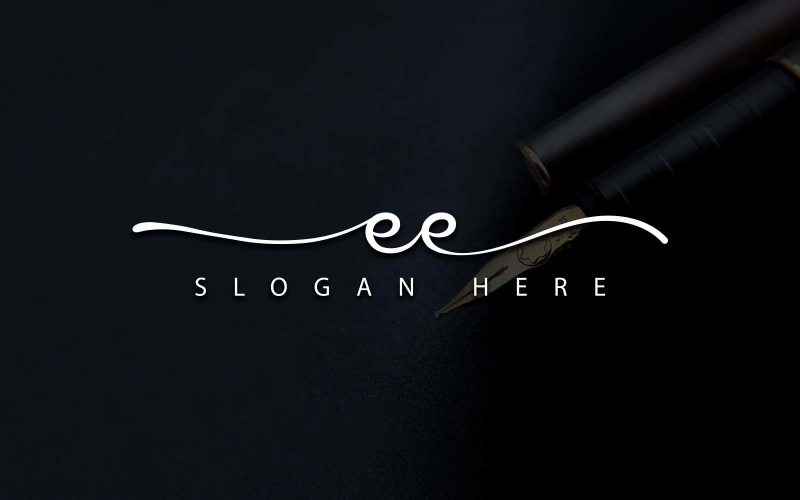 Creative Photography EE Letter Logo Design Logo Template