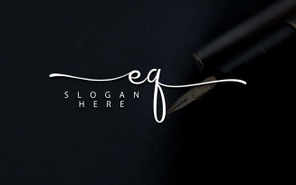 Creative Photography EQ Letter Logo Design