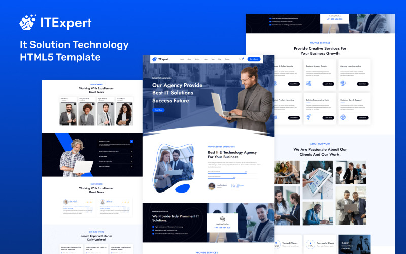 ItExpart-It Solution Technology HTML5 Template Website Template