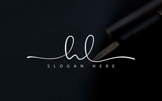 Creative Photography HL Letter Logo Design