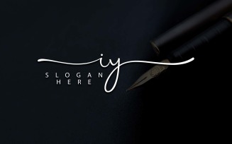 Creative Photography IY Letter Logo Design