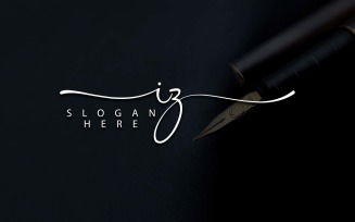 Creative Photography IZ Letter Logo Design