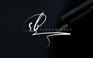 Creative Photography SB Letter Logo Design
