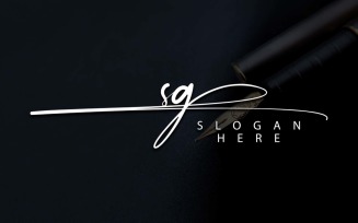 Creative Photography SG Letter Logo Design