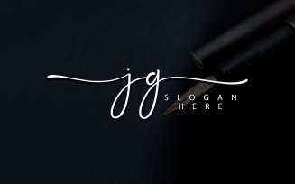 Creative Photography JG Letter Logo Design