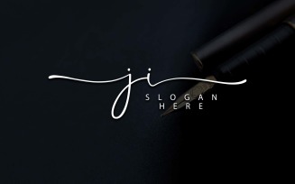 Creative Photography JI Letter Logo Design