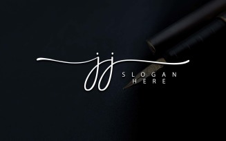 Creative Photography JJ Letter Logo Design