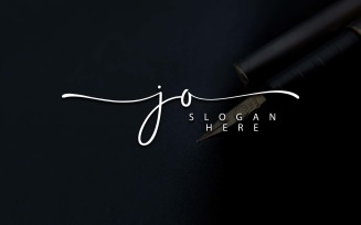 Creative Photography JO Letter Logo Design