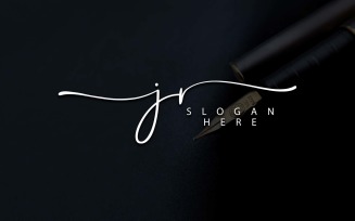 Creative Photography JR Letter Logo Design