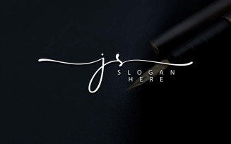 Creative Photography JS Letter Logo Design
