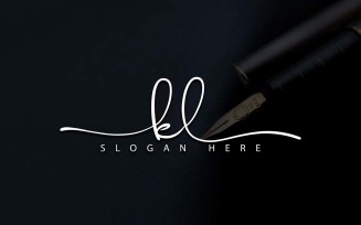 Creative Photography KL Letter Logo Design