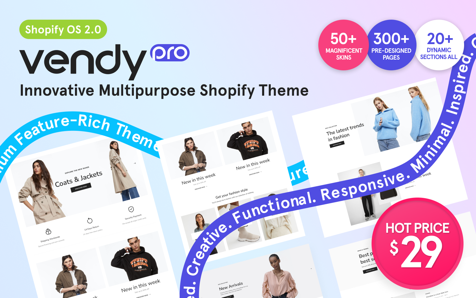 Vendy Pro - Innovative Multipurpose Shopify Theme OS 2.0
