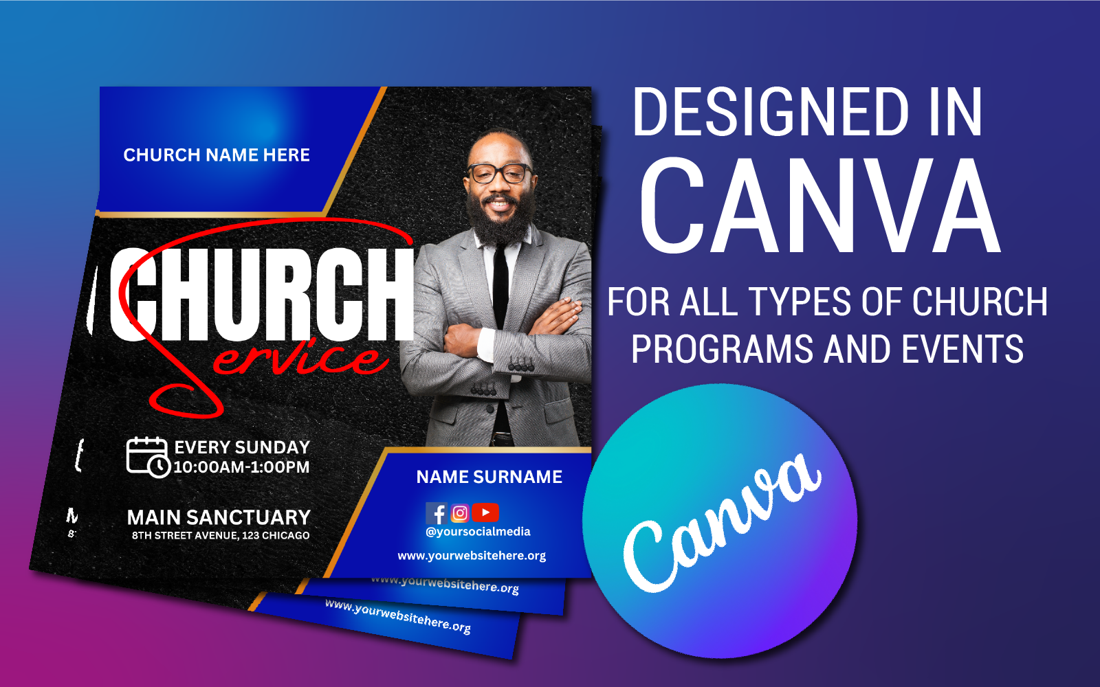 Church Canva Template 008