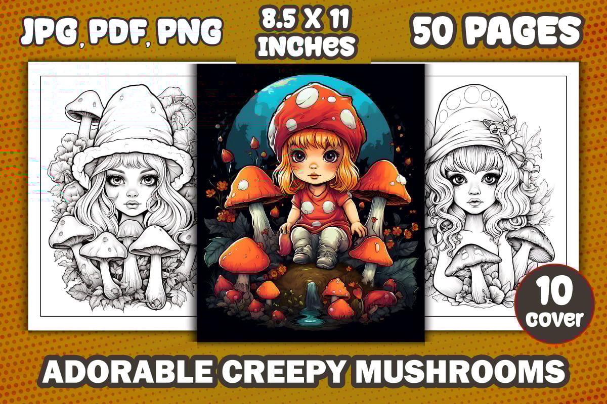 Template #361680 Creepy Mushrooms Webdesign Template - Logo template Preview