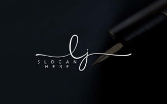 Creative Photography LJ Letter Logo Design