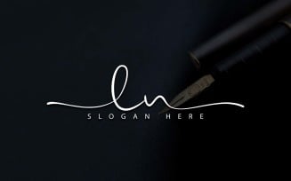 Creative Photography LN Letter Logo Design