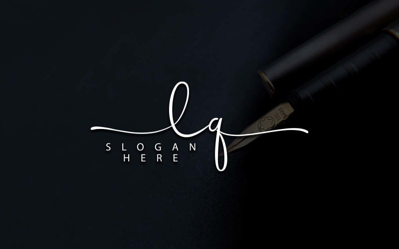 Creative Photography LQ Letter Logo Design Logo Template