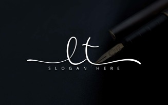 Creative Photography LT Letter Logo Design