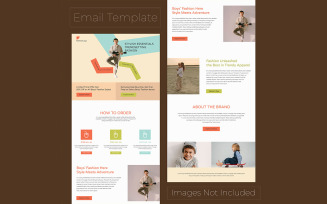 Education For Kids Email Marketing Newsletter Template