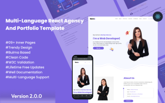 Boros - Multi-Language React Agency and Portfolio Template
