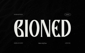Bioned Modern Serif Display Font