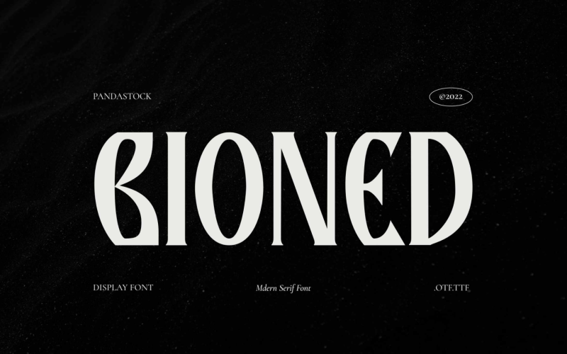 Bioned Modern Serif Display Font