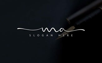 Creative Photography MA Letter Logo Design