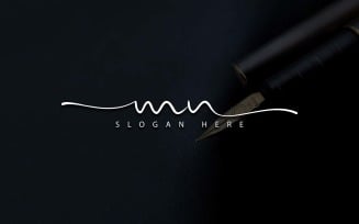 Creative Photography MN Letter Logo Design