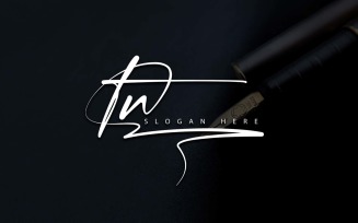 Creative Photography TN Letter Logo Design