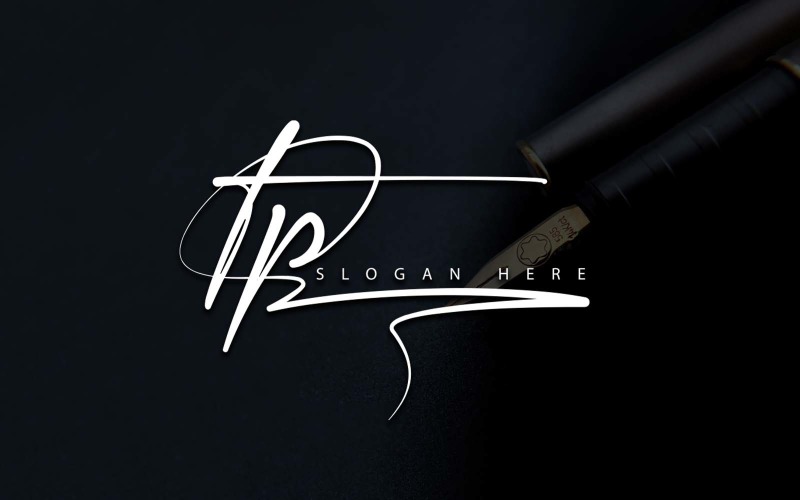 Creative Photography TP Letter Logo Design Logo Template