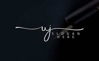 Creative Photography UJ Letter Logo Design