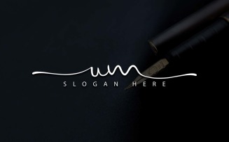 Creative Photography UM Letter Logo Design