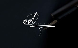 Creative Photography OD Letter Logo Design