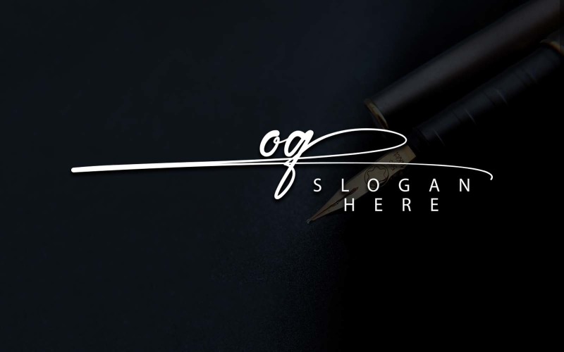Creative Photography OQ Letter Logo Design Logo Template