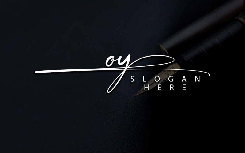 Creative Photography OY Letter Logo Design Logo Template