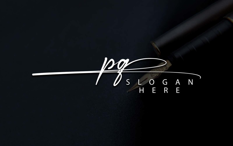 Creative Photography PQ Letter Logo Design Logo Template