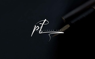 Creative Photography PT Letter Logo Design