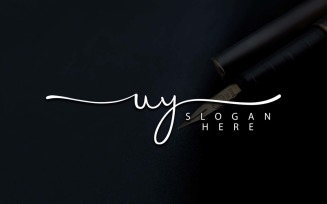 Creative Photography UY Letter Logo Design