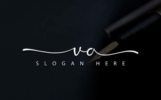 Creative Photography VA Letter Logo Design