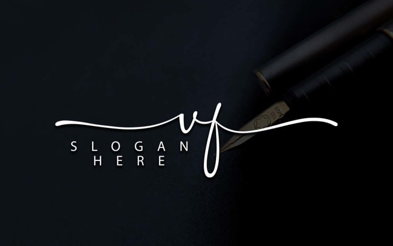 Creative Photography VF Letter Logo Design Logo Template
