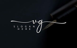 Creative Photography VG Letter Logo Design