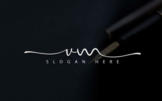 Creative Photography VM Letter Logo Design