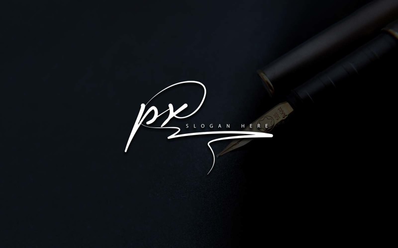 Creative Photography PX Letter Logo Design Logo Template