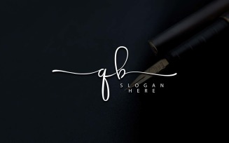 Creative Photography QB Letter Logo Design