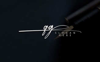 Creative Photography QG Letter Logo Design