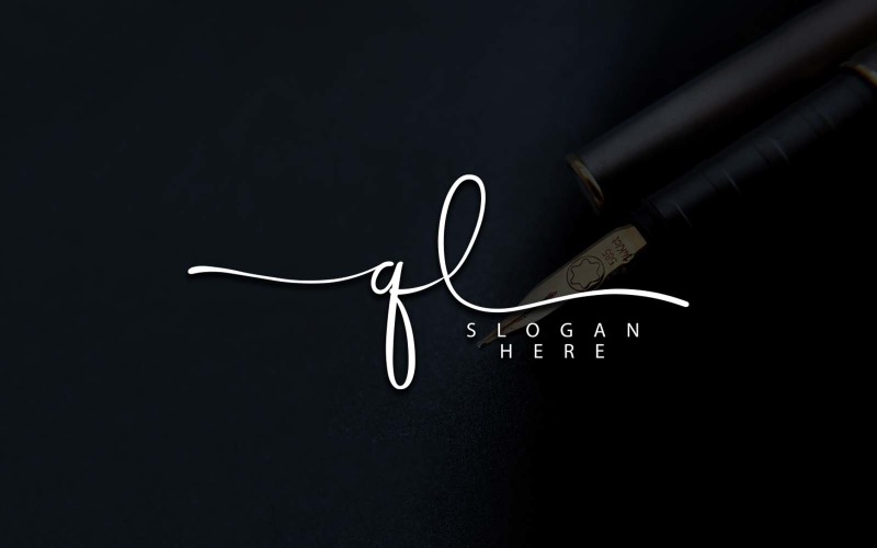 Creative Photography QL Letter Logo Design Logo Template